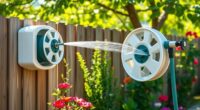 top retractable garden hose reels