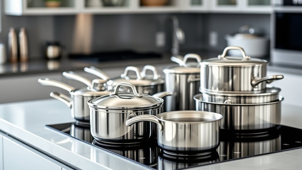 top stainless steel cookware