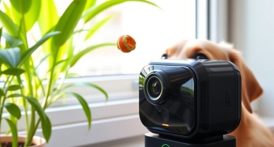 top treat dispenser pet cameras