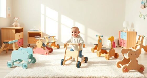 top wooden baby walkers