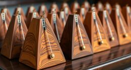 top wooden metronome picks