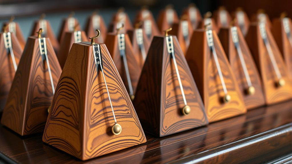 top wooden metronome picks