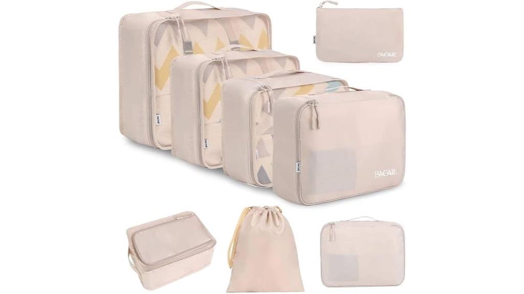 travel organizer luggage cubes