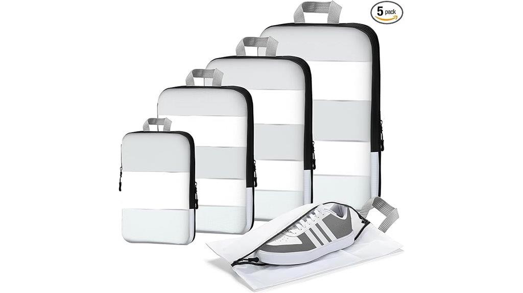 travel packing organizer set