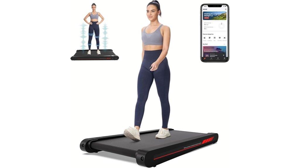 under desk treadmill with app