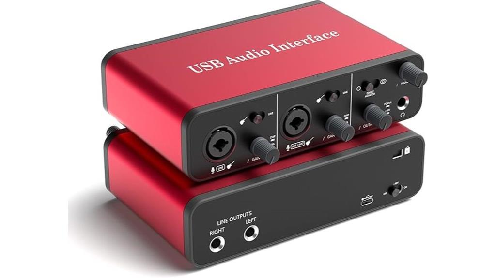 usb audio interface for music