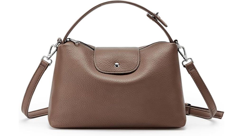 vegan leather hobo bag