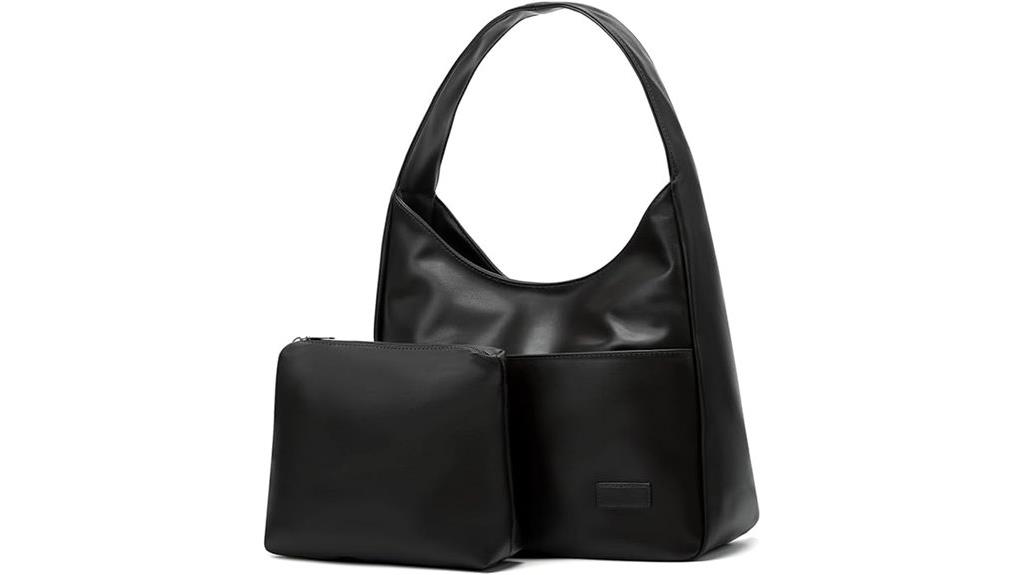 vegan leather tote