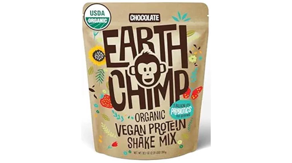 vegan probiotic chocolate powder