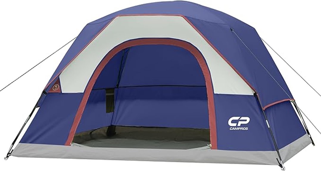 waterproof 4 person camping tent