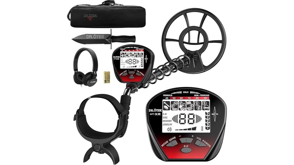 waterproof lcd metal detector