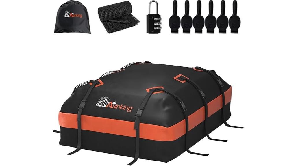 waterproof rooftop cargo carrier