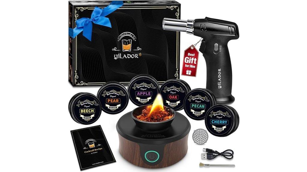 whiskey smoking kit gift