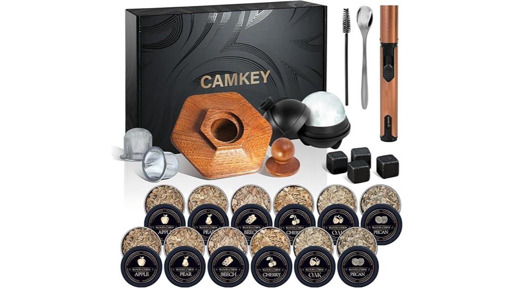 whiskey smoking kit set