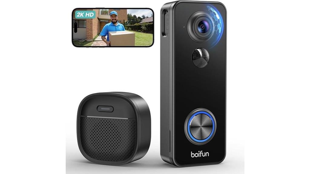 wireless ai video doorbell