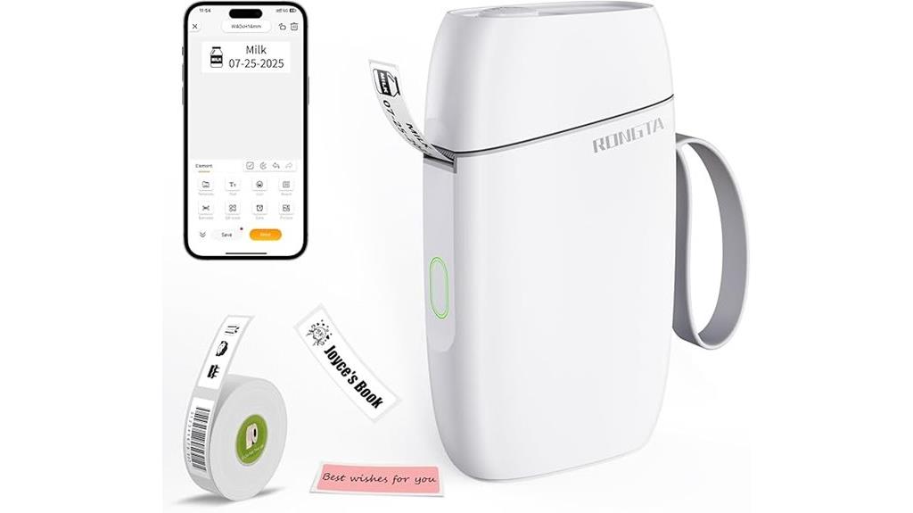 wireless bluetooth label printer