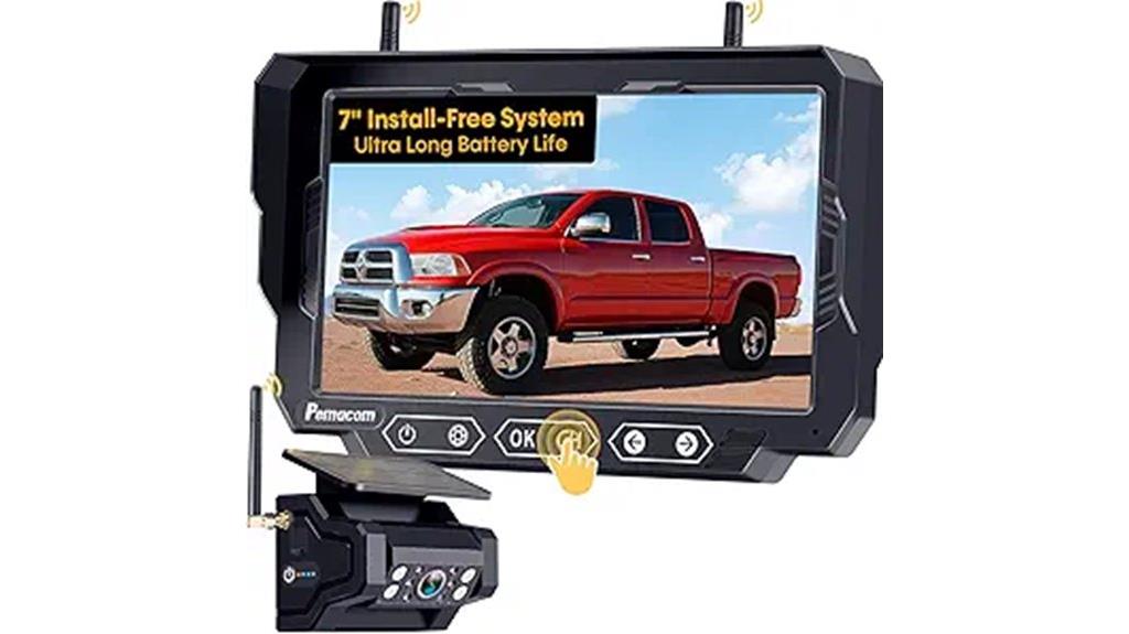 wireless magnetic vehicle camera