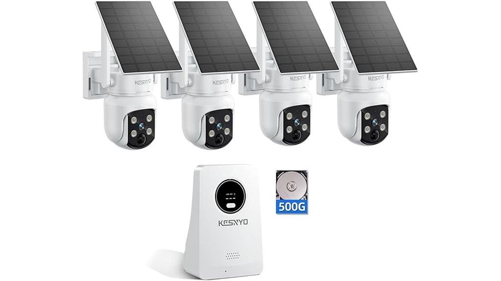 wireless solar security cameras