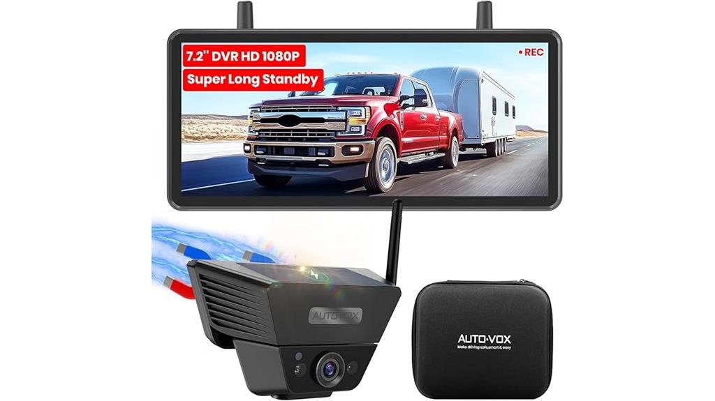 wireless truck backup camera
