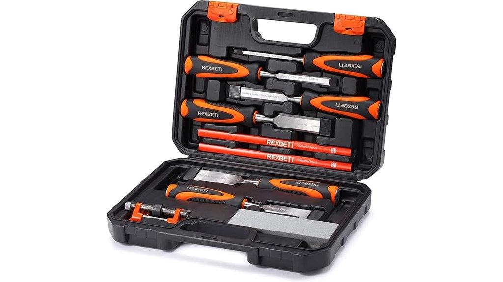 woodworking chisel set