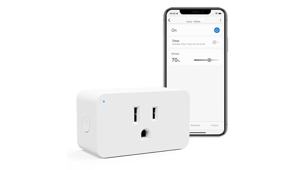 z wave dimmer smart plug
