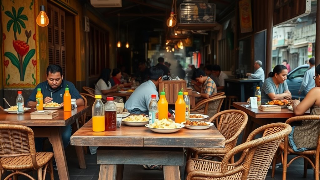authentic indonesian street food