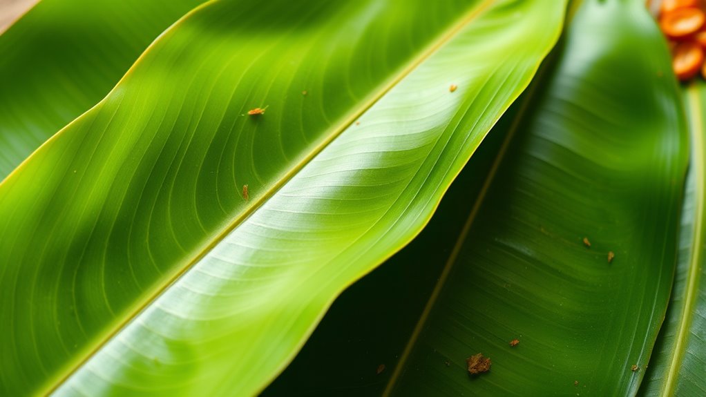 banana leaves enhance traditional indonesian flavors