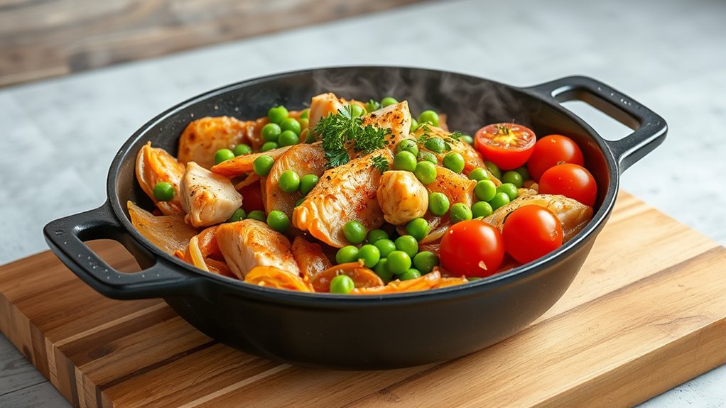 easy minimal dish dinners