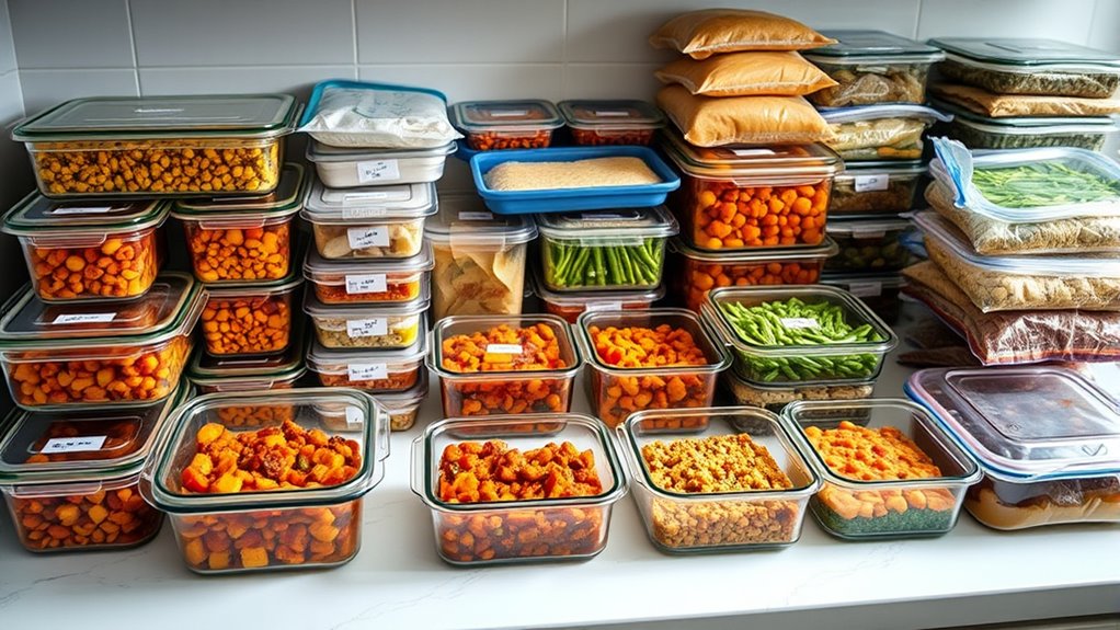 efficient freezer meal strategies