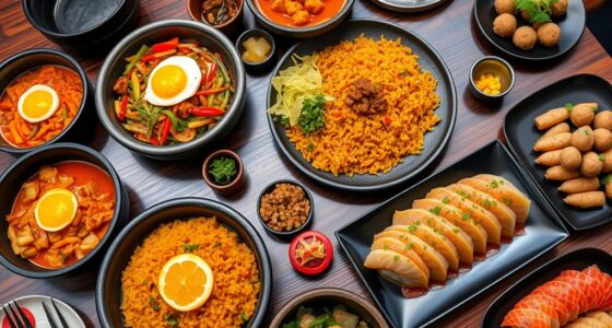 global cuisines gaining popularity