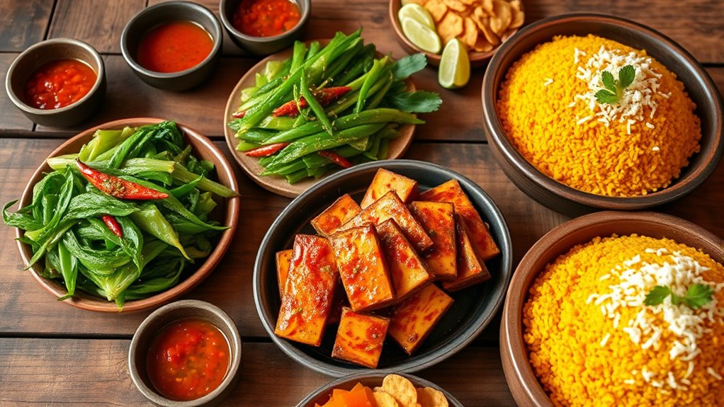 indonesian vegetarian plant dishes
