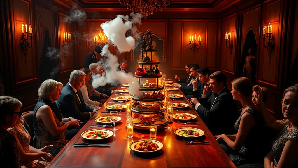 interactive storytelling enhances dining