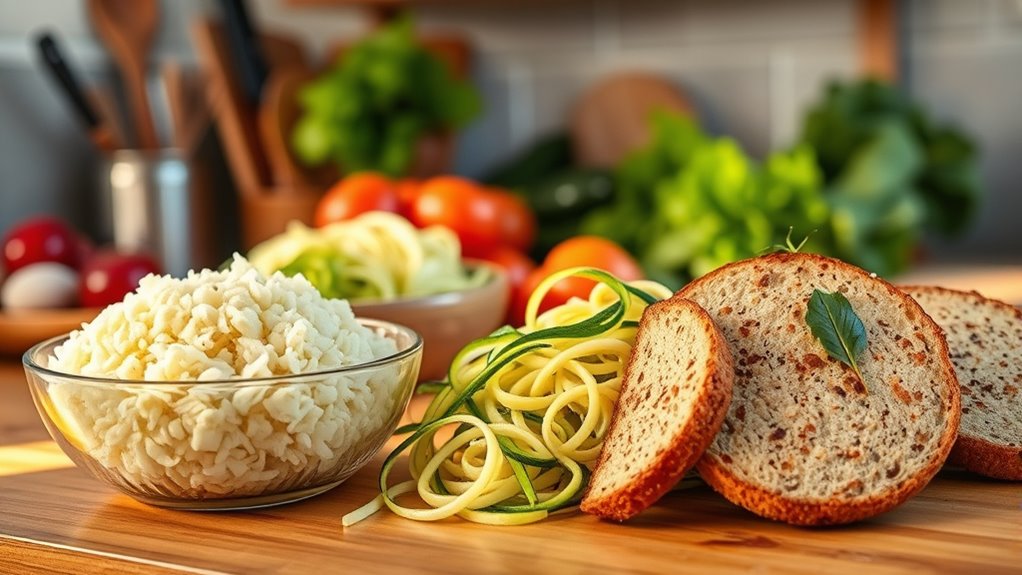 low carb meal substitution options