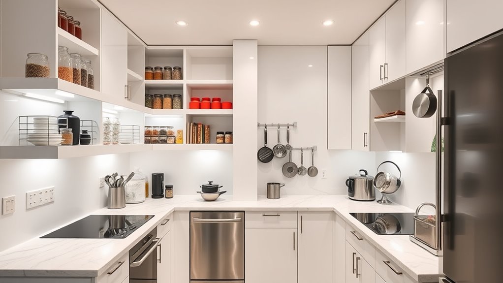 optimize kitchen storage space