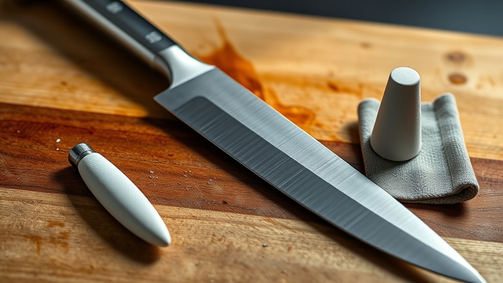 proper knife care routine