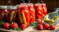 safe jam and pickle canning