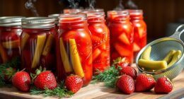safe jam and pickle canning