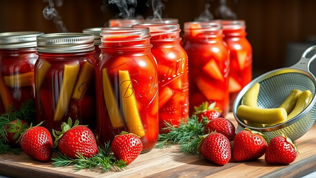 safe jam and pickle canning