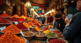 vibrant marrakech spice markets