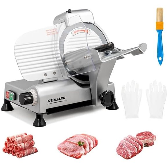 10 inch commercial meat slicer