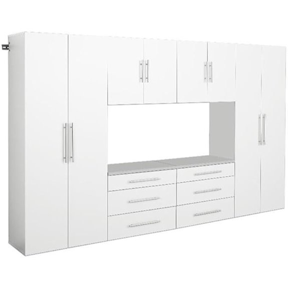 Prepac Wall Mount Storage Cabinet Set 120 Inches