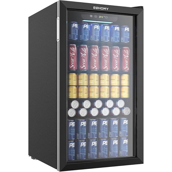 130 can black beverage cooler