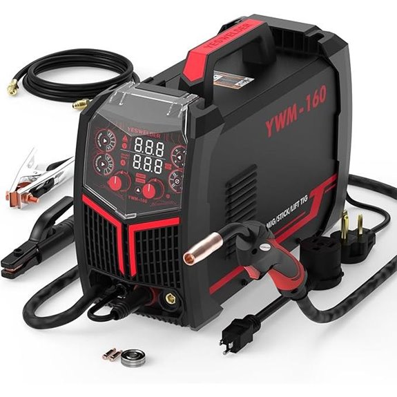 YESWELDER 160A Multi-Process MIG & Stick Welder