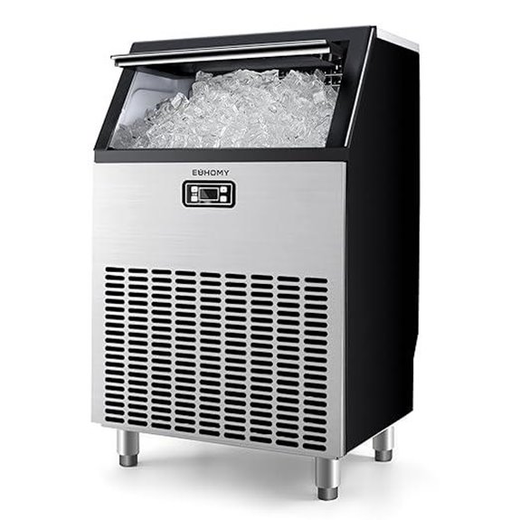 200lb stainless ice maker