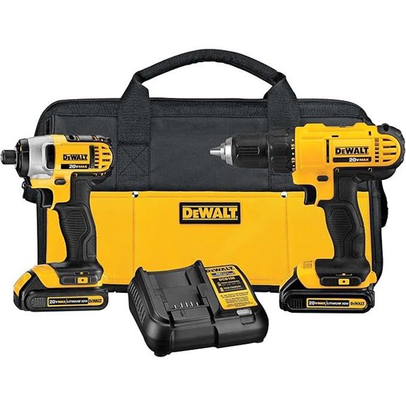 DEWALT 20V MAX Drill & Impact Driver Combo