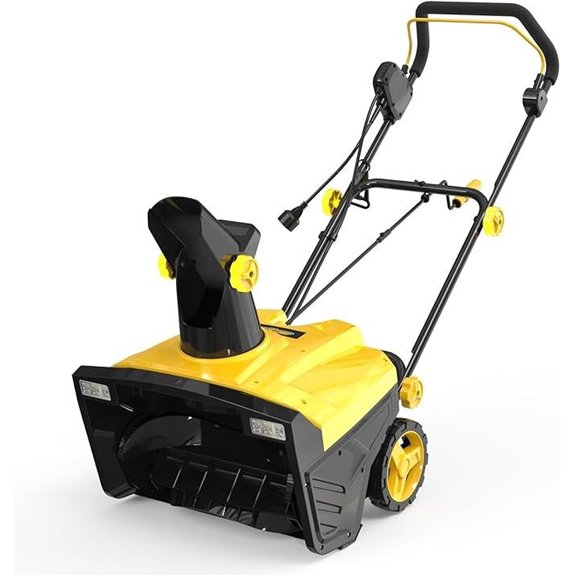 21-Inch 15-Amp Electric Snow Blower with Lights