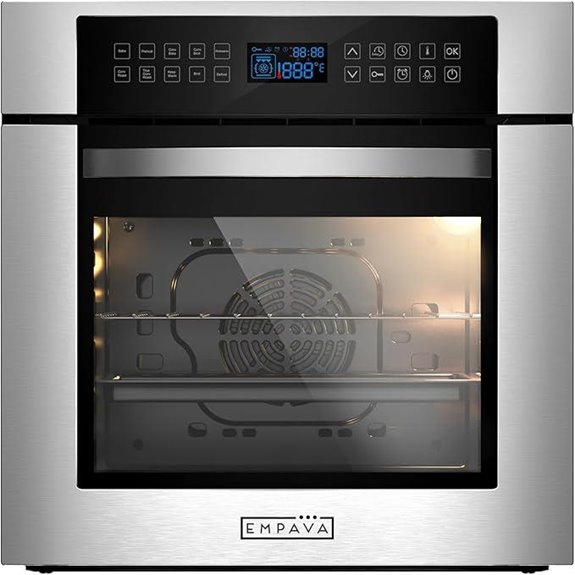 24 inch built in electric oven