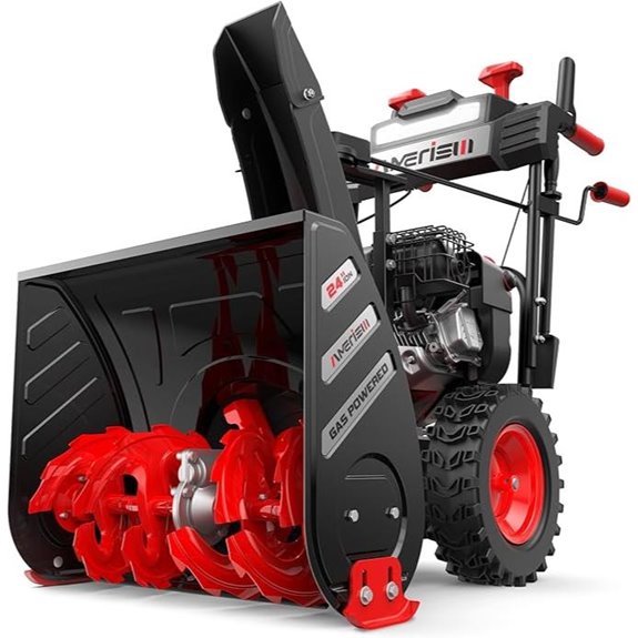 24 inch gas snow blower