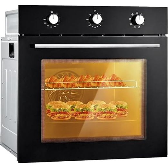 24 inch stainless electric oven