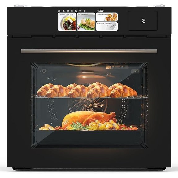 24 inch touchscreen oven